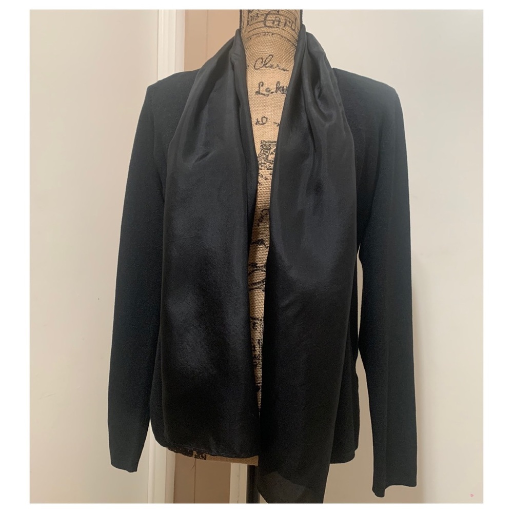 Eileen Fisher Open Front Cardigan Long Sleeve MP